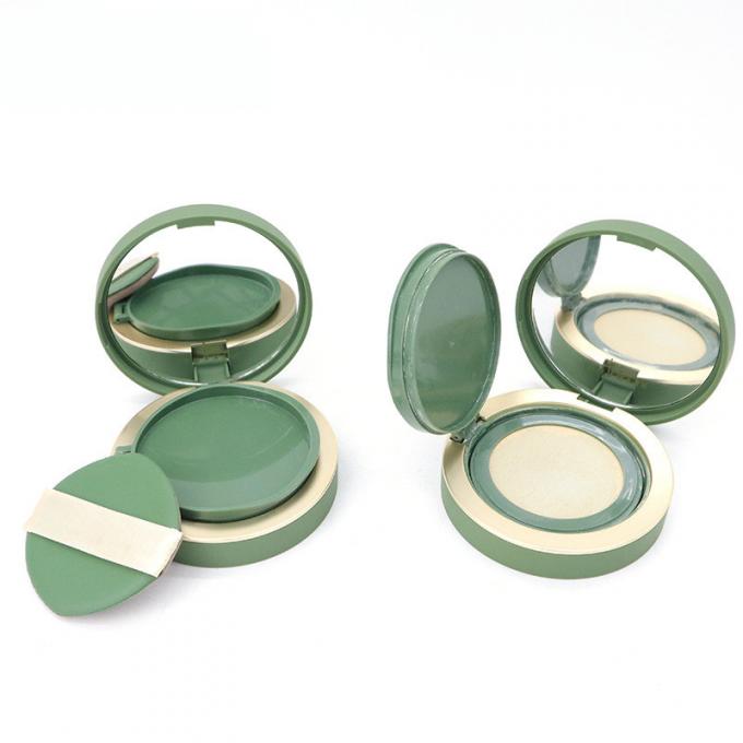 Transparent Snap Closure Empty Cushion Foundation Case for 15g Compact Powder Skin Care Items 0