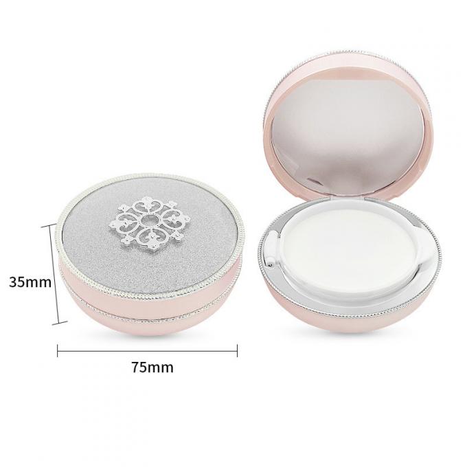 Round Cosmetic Packaging Case for Travel with Light to Medium Coverage 2