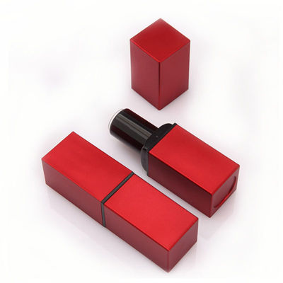 China Unbreakable Square Lipstick Packaging Tube Accept Customized Color