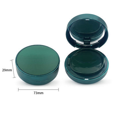 15g Transparent Plastic Refillable Compact Powder Case for Travel friendly Cosmetic Needs